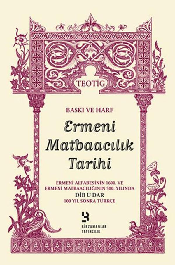 Baskı ve Harf Ermeni Matbaacılık Tarihi - Birzamanlar Yayıncılık - Image 1