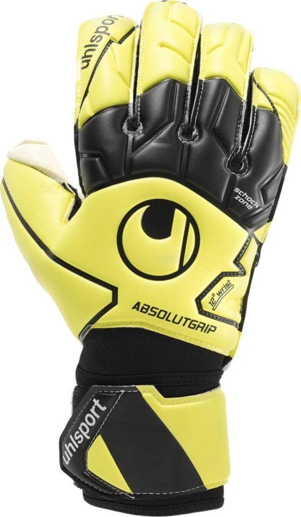 UHLSPORT 101115101 ABSOLUTGRIP FLEX FRAME CARBON SARI KALECİ ELDİVENİ - Image 1