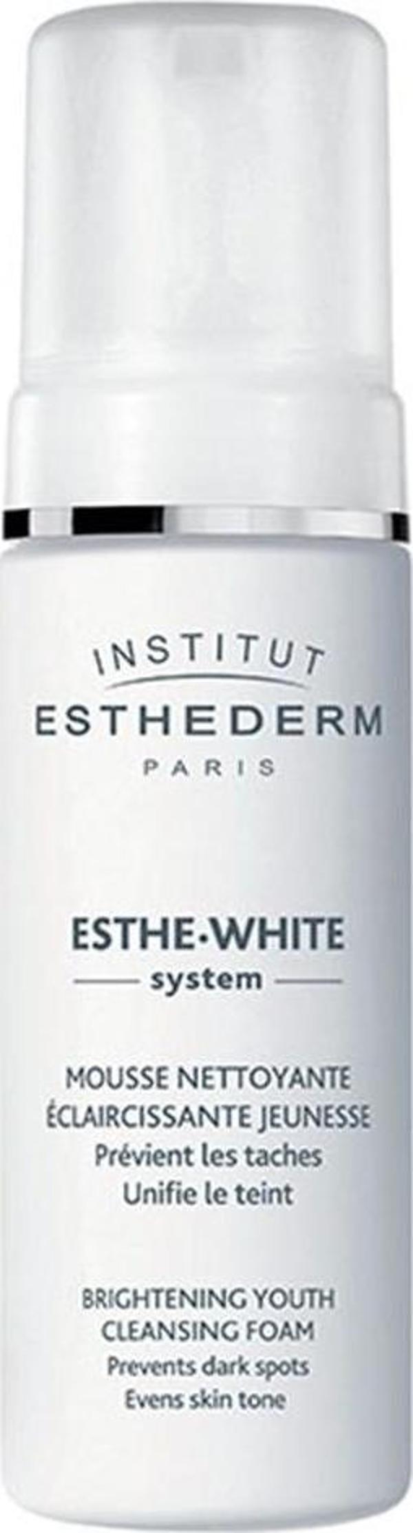 Institut Esthederm Esthe-Whıte Brıghtenıng Youth  Cleansıng Foam - Image 1