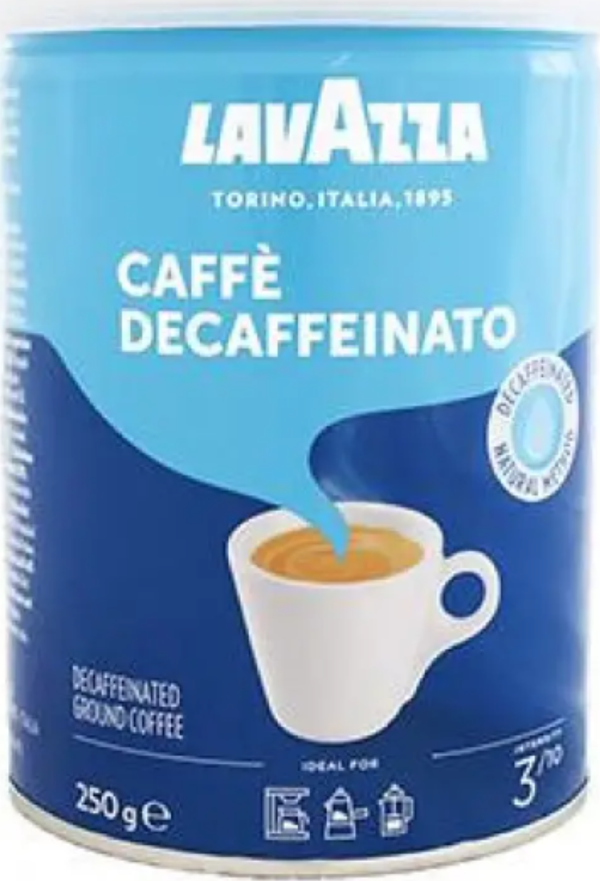 Lavazza Caffe Decaffeinato Kafeinsiz Öğütülmüş Kahve 250 gr - Image 1