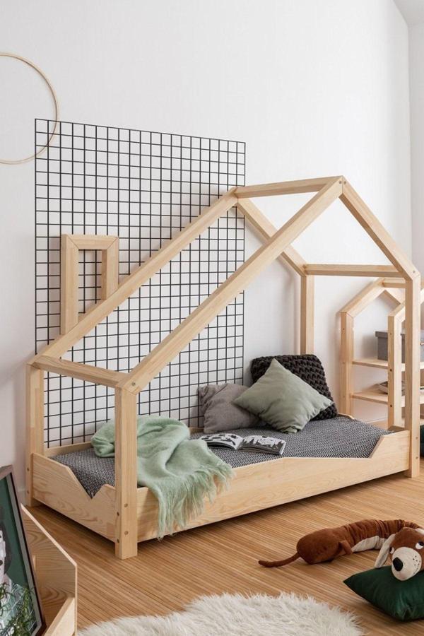 MiniWood Markaawm Montessori Bebek Ve Çocuk Karyolası Unisex Ahşap Yatak - Image 1