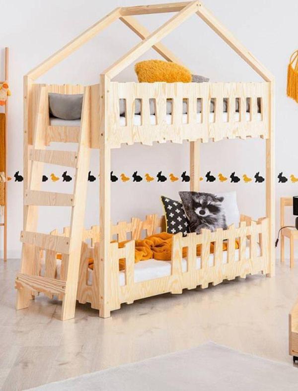 MiniWood Markaawm Montessori Ranza Bebek Yatak Çocuk Karyola Tower - Image 1
