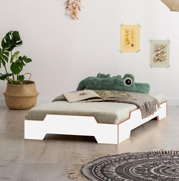 MiniWood Markaawm Montessori Yatak Bebek Ve Çocuk Karyola Mdf Viva - Image 1