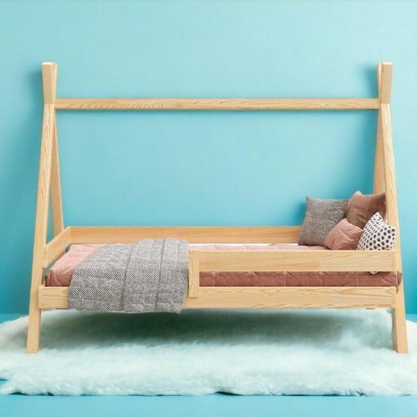 MiniWood Montessori Yatak Çocuk Karyolası Bebek Yatak - Image 1