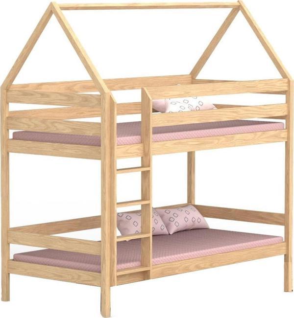MiniWood Markaawm Simge Ahşap 90x190 Çocuk Odası Ranza - Image 1