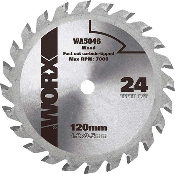 Worx WA5046 120x9,5mm Ahşap Kesme Elmas, Daire Testere Bıçağı - Image 1