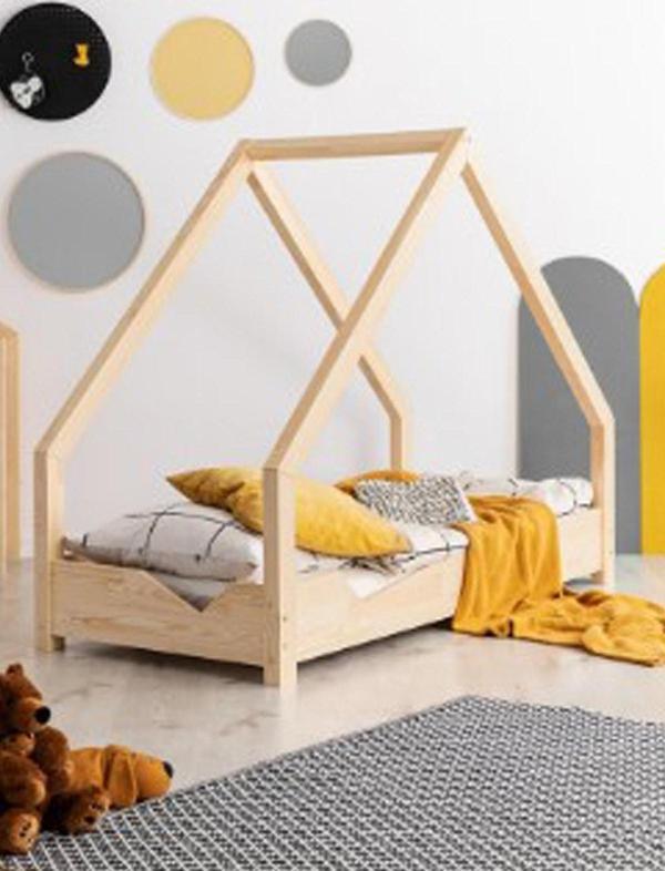 MiniWood Markaawm Montessori Yatak Çocuk Yatak Bebek Karyola Galata - Image 1