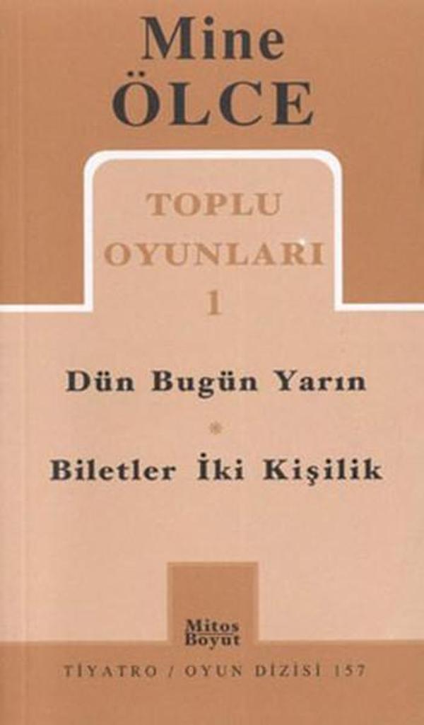 Toplu Oyunları 1 - Dün Bugün Yarın-Biletler İki Kişilik - Mitos Boyut Yayınları - Image 1