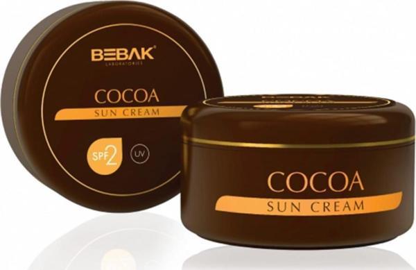 Bebak Marka: Güneş Kremi Kakao Özlü Kavanoz 100 Ml Kategori: Vücut Kremi - Image 1