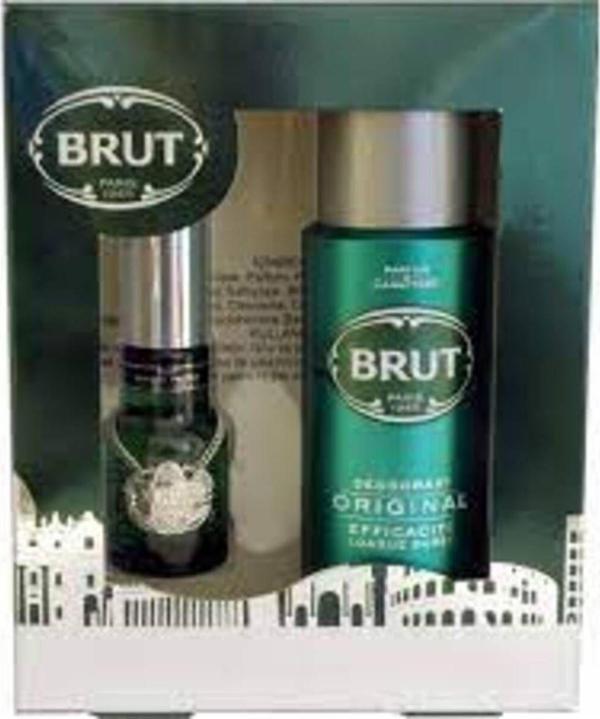 Brut Madalyon Original Edt 30 Ml Deodorant 200 Ml Erkek Bakım Seti - Image 1
