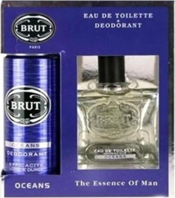 Brut Ocean 100 Ml Edt Deodorant 200 Ml Erkek Bakım Seti - Image 1