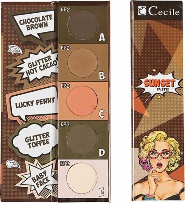 Cecile Eyeshadow Palette Far Paleti Ep2 - Image 1