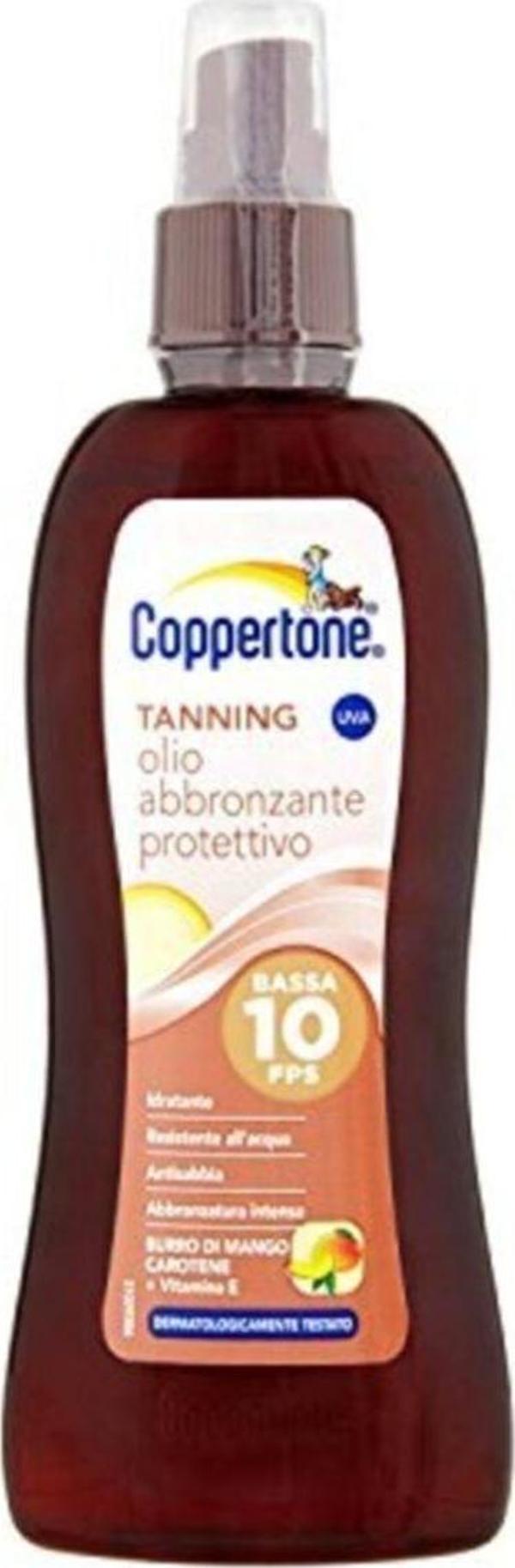 Coppertone Güneş Bronzlaştırıcı Güneş Yağı Spf 10 200 Ml - Image 1