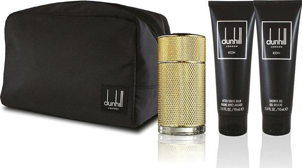Dunhill Icon Absolute Edp 100 Ml+90 Ml Tıraş Sonrası Balm+90 Ml Duş Jeli Erkek Parfüm Seti 085715808578 - Image 1