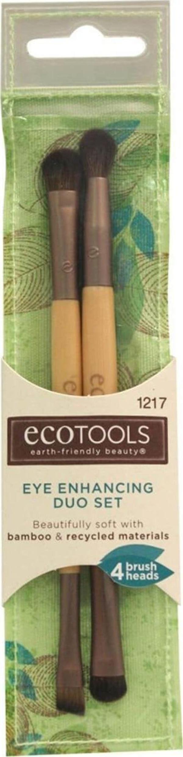 Ecotools Ec-1217 Eye Enhancing Duo Brush 2Li Göz Fırçası - Image 1