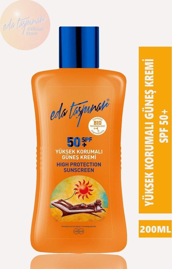 Eda Taşpınar Yüksek Korumalı Güneş Kremi Spf50+ - 200 Ml - Image 1