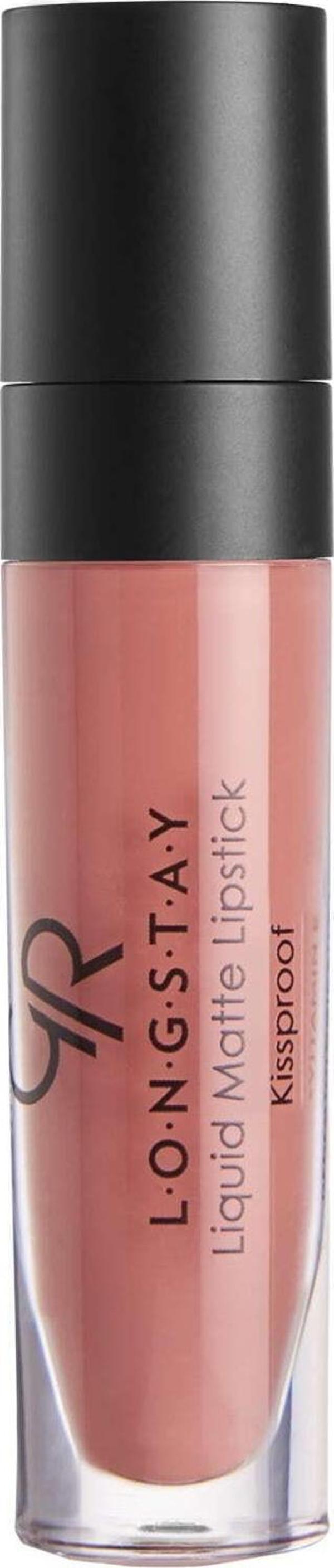 Golden Rose Longstay Liquid Matte Lipstick No: 17 Bordeux - Likit Mat Ruj - Image 1