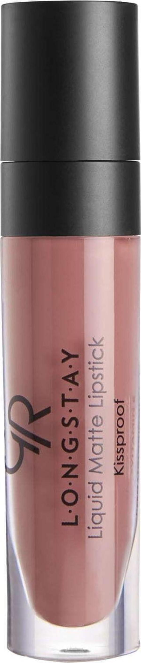 Golden Rose Longstay Liquid Matte Lipstick No: 24 Rustic Brown - Likit Mat Ruj - Image 1