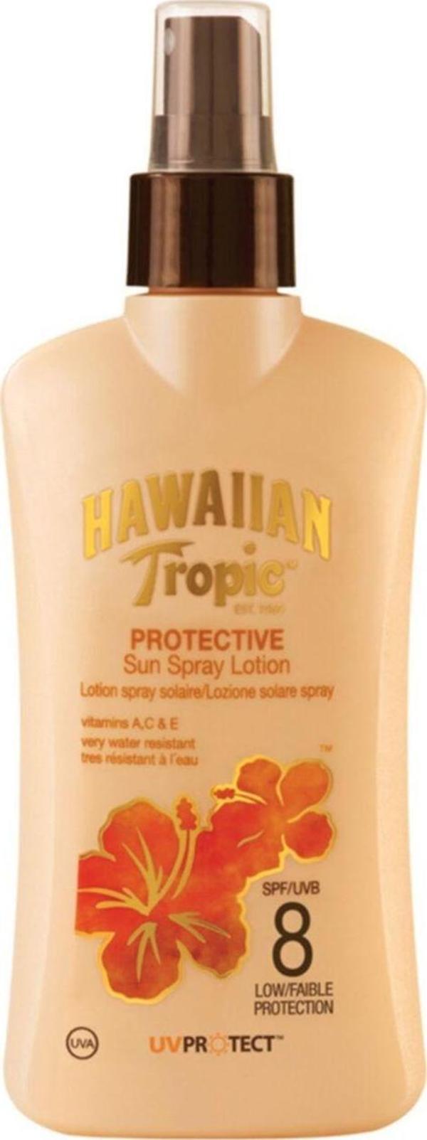Hawaiian Tropic Güneş Koruyucu Sprey Losyon - Satin Protection Spf 8 200 Ml 5099821001285 - Image 1