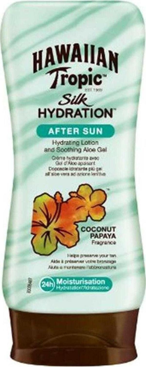 Hawaiian Tropic Güneş Sonrası Losyon - Silk Hydration Air Soft Coconut & Papaya 180 Ml - Image 1