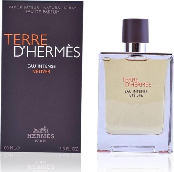 Hermes Terre D' Eau Intense Vetiver Edp 100 Ml Erkek Parfüm 3346131430741 - Image 1