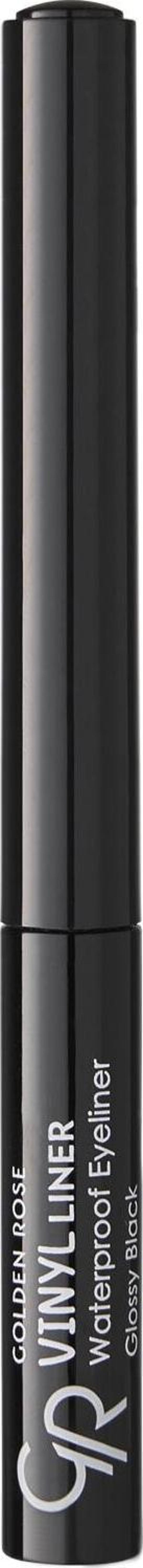 Golden Rose Suya Dayanıklı Siyah Eyeliner - Vinyl Liner Waterproof Glossy Black 8691190965778 - Image 1