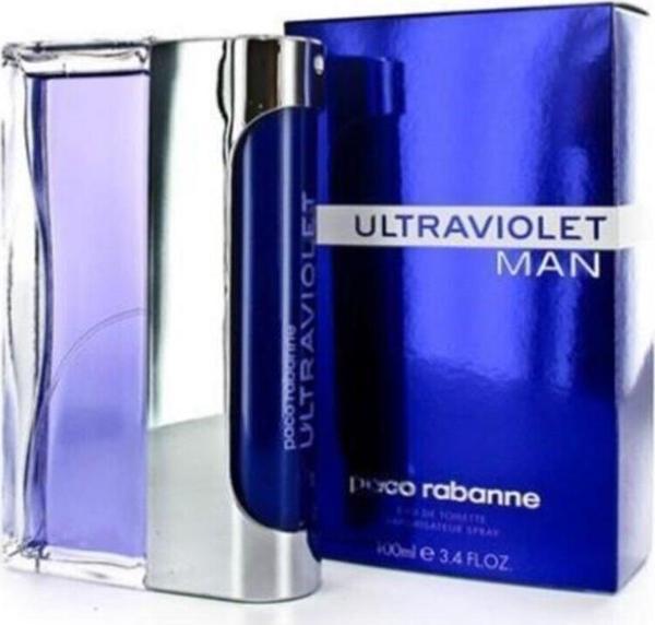 Paco Rabanne Ultraviolet Man Edt 100 Ml Erkek Parfümü 3349666010518 - Image 1