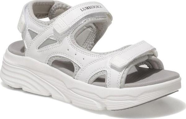Lumberjack Gena 3Fx Beyaz Comfort Casual Anatomik Çırtlı Spor Sandalet - Image 1