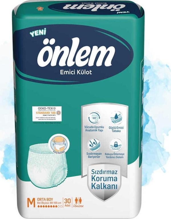 Hasta Bezi Emici Külot Medium 30'lu - Image 1