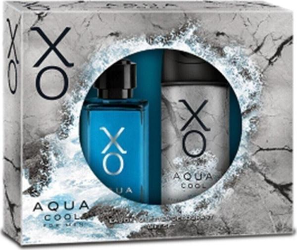 Xo Set Aqua Cool Edt 100Ml Deodorant Hediyeli Erkek Parfüm Set - Image 1