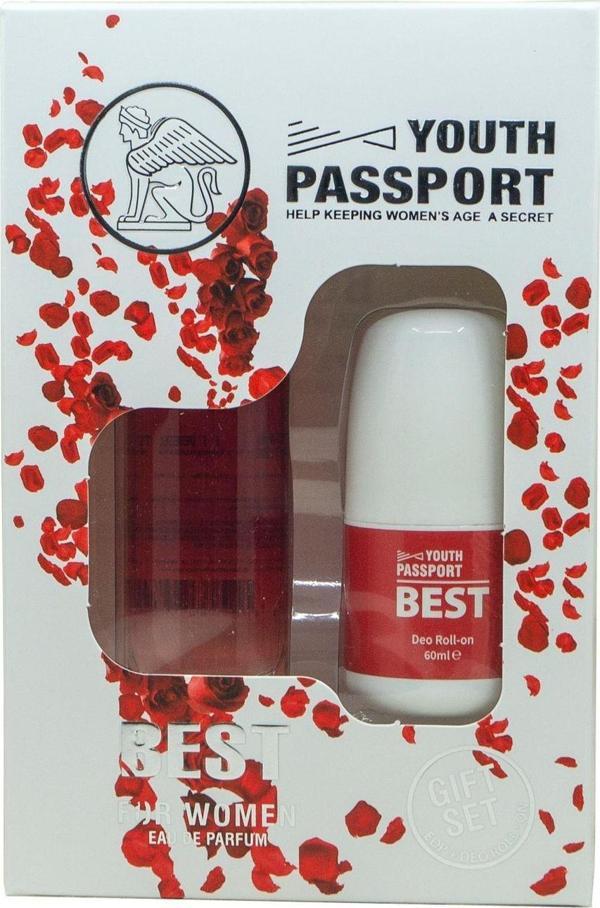 Youth Passport Best Edp 75 Ml + Deodorant Roll-On 60 Ml Kadın Parfüm Seti - Image 1