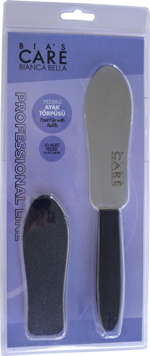 Bianca Bella Metal Ayak Törpüsü Ve Yedek Zımpara Set 4050 - Image 1