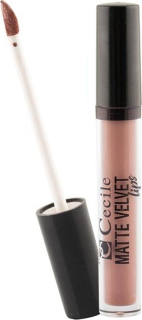 Cecile Ruj - Lipgloss Mat Velvet 10 8698438501293 - Image 1