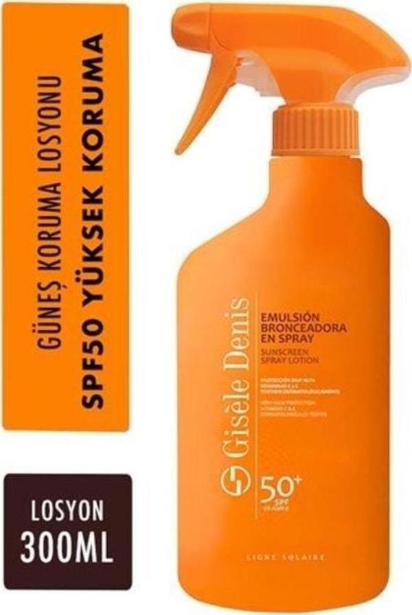 Gisele Denis Güneş Koruma Losyon Sprey Spf 50 300 Ml - Image 1