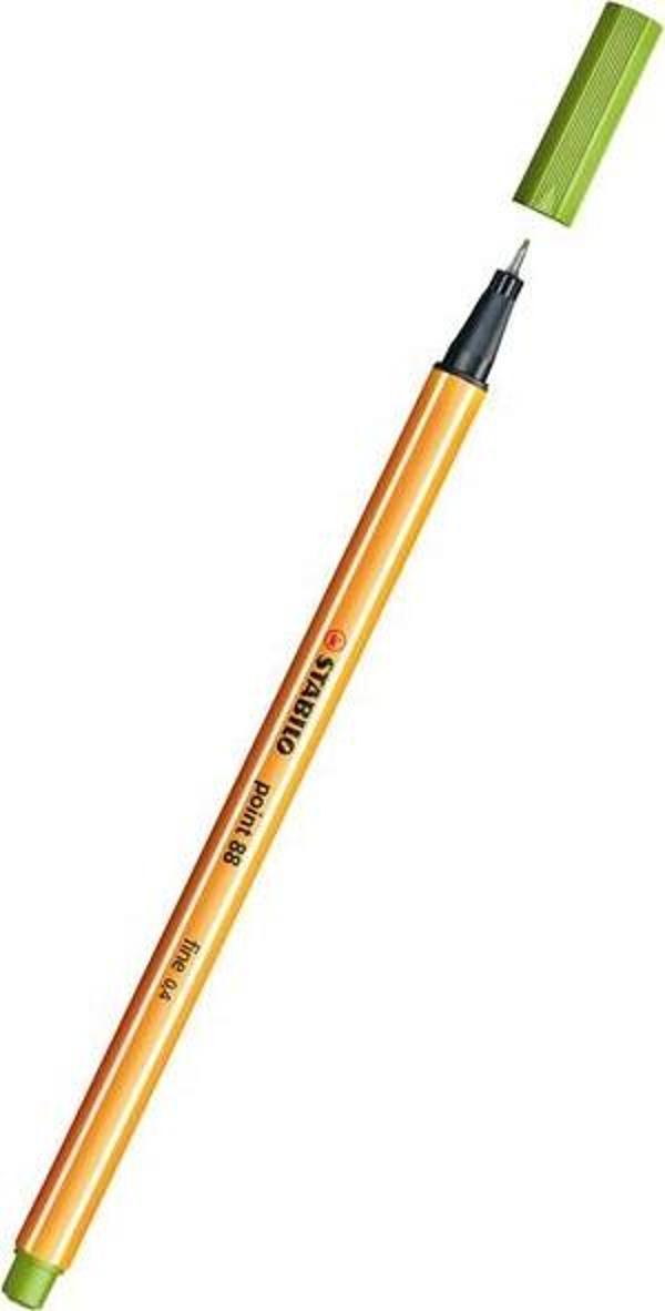 Stabilo Point 88 Fineliner Floresan Yeşil Kalem - Image 1