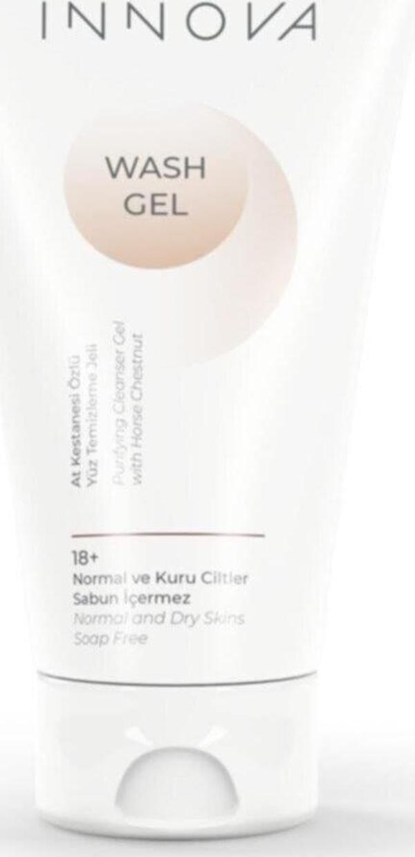 Innova Wash-Gel D.S. - Tüm Cilt Tiplerine Uygun Sabun Ve Alkali Içermeyen Cilt Yıkama Jeli 150 Ml - Image 1