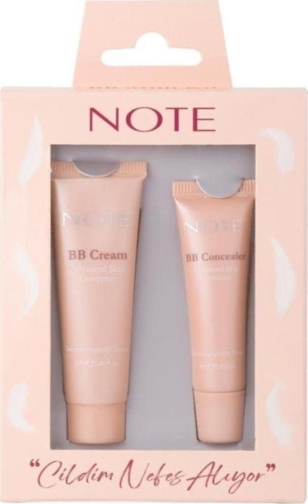 Note Bb Mini Kit Bb Krem 500 + Bb Kapatıcı 01 Set - Image 1