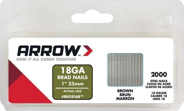 Arrow BN1816 25mm 2000 Adet Profesyonel Kesik Başlı Çivi - Image 1