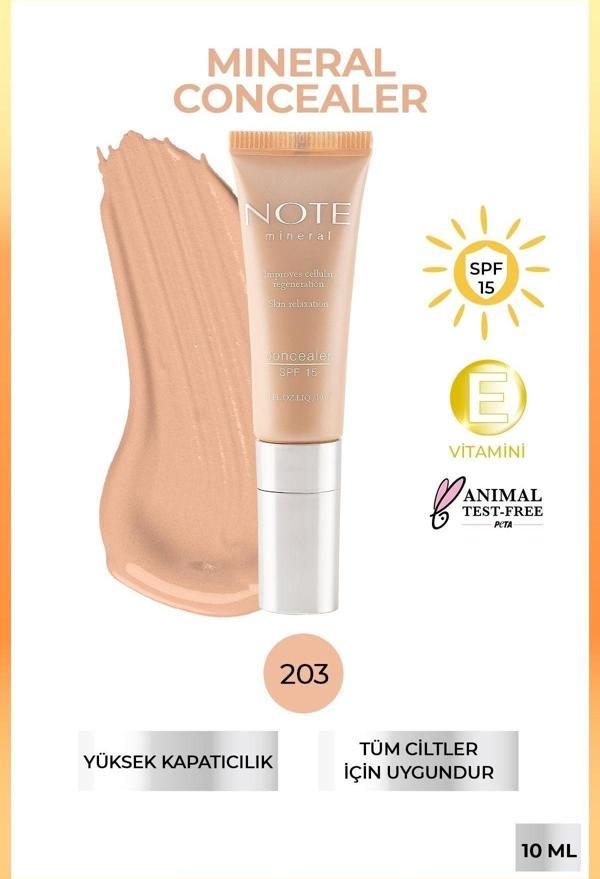 Note Mineral Concealer 203 Göz Altı Kapatıcısı - Image 1