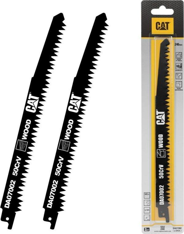 CAT DA07002 228mm 2 Parça Profesyonel Hızlı Ahşap Kesme Tilki Kuyruğu Testere Ucu - Image 1