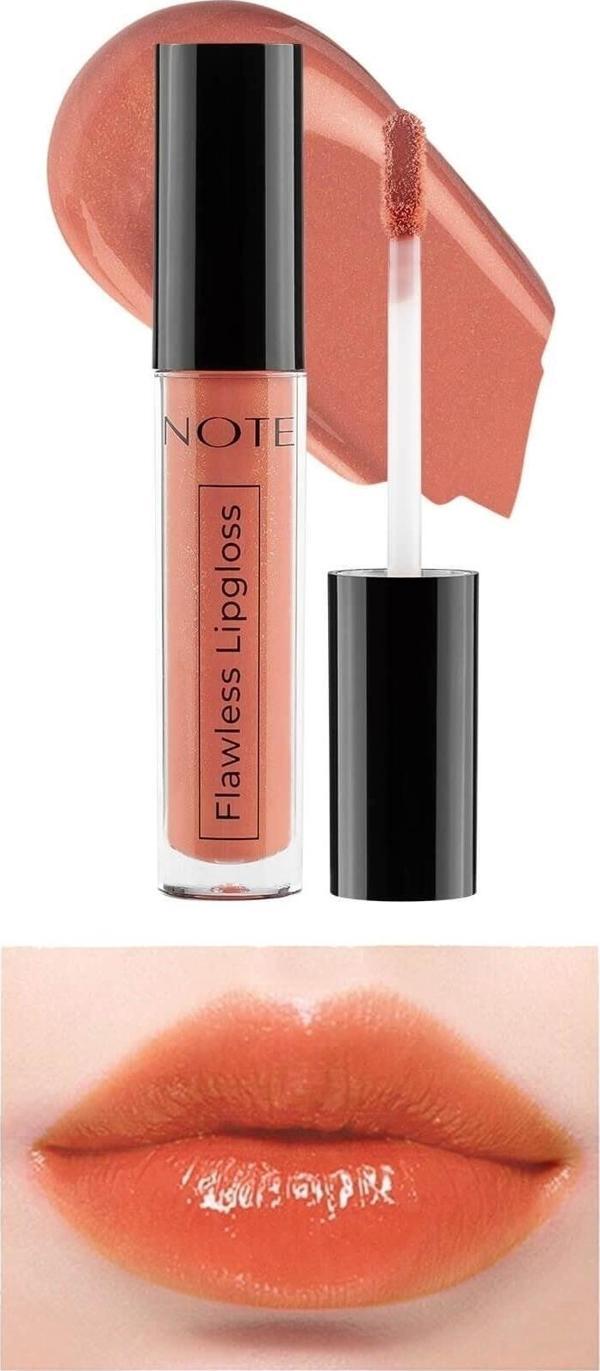 Note Flawless Lipgloss Nemlendirici Etkili Parlak Ruj 05 Sweet And Sour - Turuncu - Image 1