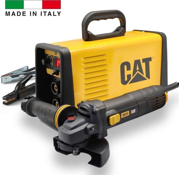 CAT DZ201T 200 Amper TIG LIFT/MMA Çanta Tipi Profesyonel Dijital İnverter Kaynak Makinesi + DX37 Avuç Taşlama - Image 1