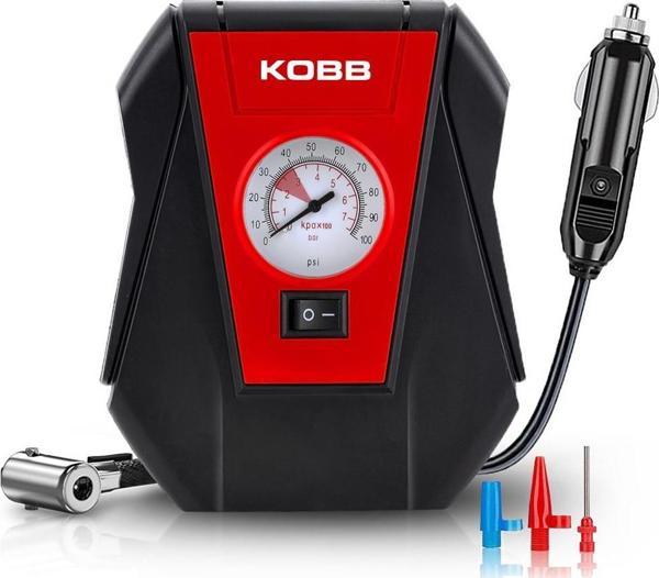 KOBB KB100 12Volt 100 PSI Analog Göstergeli Hava Lastik Şişirme Pompası - Image 1