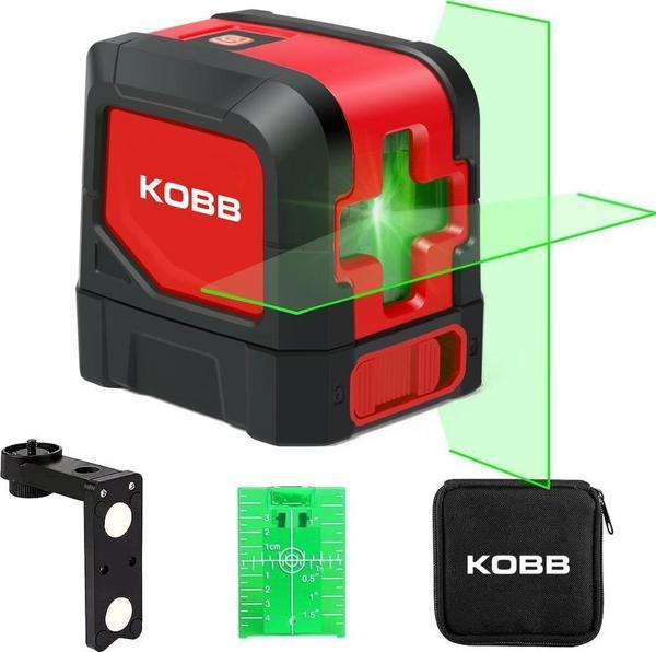 KOBB KBL91G 30 Metre Profesyonel Yatay ve Dikey Otomatik Hizalamalı Yeşil Çapraz Çizgi Lazer Distomat - Image 1