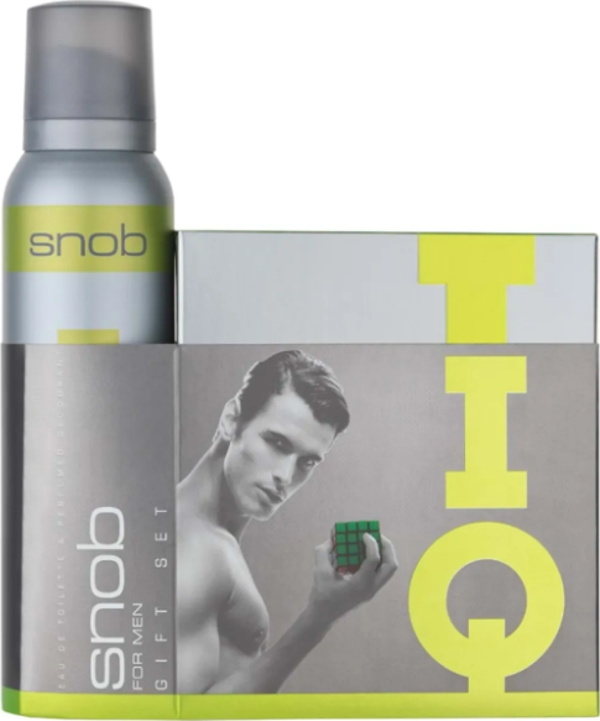 Snob Iq Edt 100 Ml + 150 Ml Deodorant Erkek Parfüm Seti 8690644012235 - Image 1