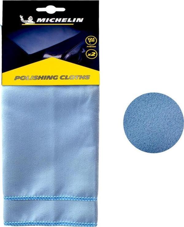 Michelin MC32484 32X32cm Mikrofiber Cilalama, Parlatma Bezi, 2 Adet - Image 1
