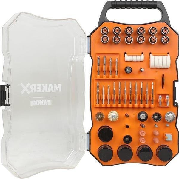 WORX WA7208 201 Parça Universal Gravür Hobi Aksesuar Seti - Image 1