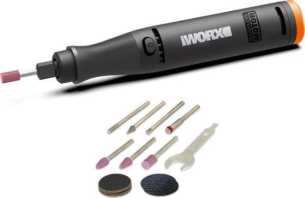WORX WX739.9 MAKERX 20Volt Kömürsüz Profesyonel Gravür Makinesi + 19 Aksesuar (Akü Dahil Değildir) - Image 1
