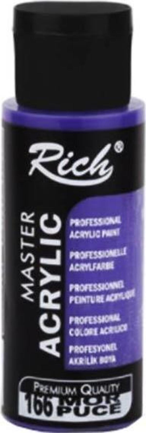 Rich Master Akrilik Boya Mor 60cc - Image 1