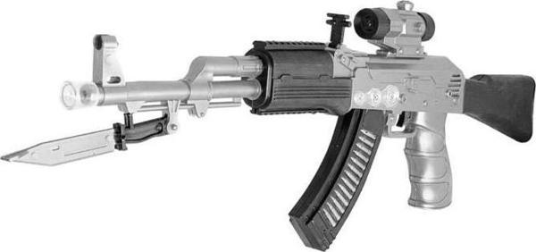 Sebat Oyuncak Kutuda Sesli Işıklı Tüfek SB 2048  - Image 1